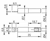 PJP Ada3032 Dimensions